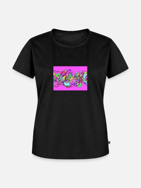 Slime - Frauen Premium Bio T-Shirt - Schwarz