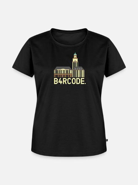 B4RCODE. Witten - Frauen Premium Bio T-Shirt - Schwarz