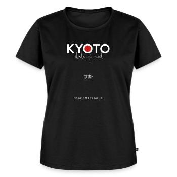 KYOTO State of mind - Women's Premium Organic T-shirt - black - Front - Selfina (174cm)