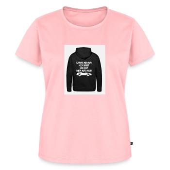 Auto Sticker - Frauen Premium Bio T-Shirt - Rosa - Vorne - AI Model Female 172 dark (172cm)