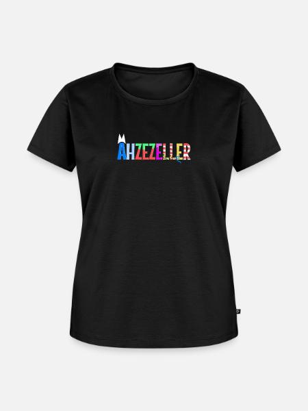 Ähzezeller - Frauen Premium Bio T-Shirt - Schwarz