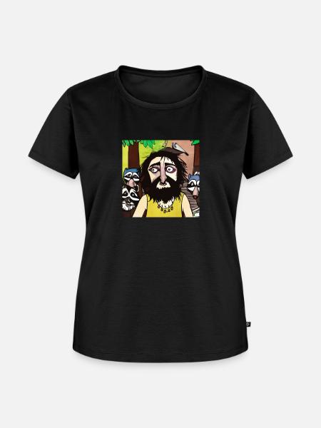 Pavianbender - Frauen Premium Bio T-Shirt - Schwarz