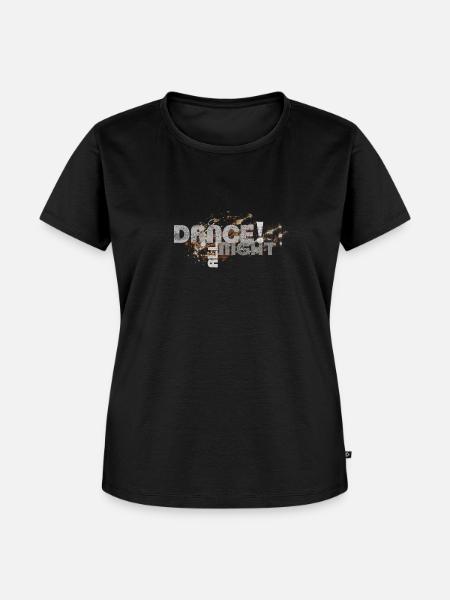dance all night | Tanzshirts - Frauen Premium Bio T-Shirt - Schwarz