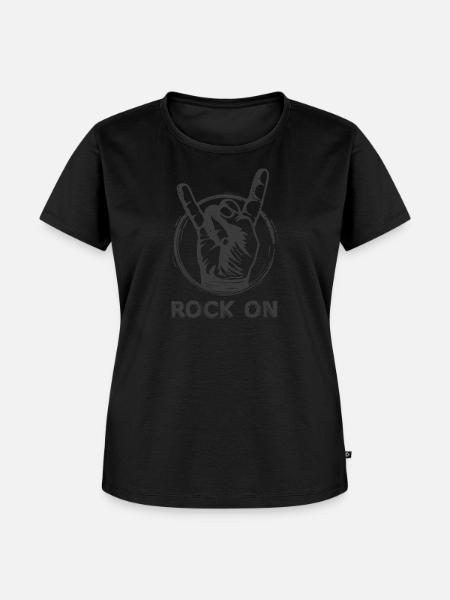 Rock On - Frauen Premium Bio T-Shirt -