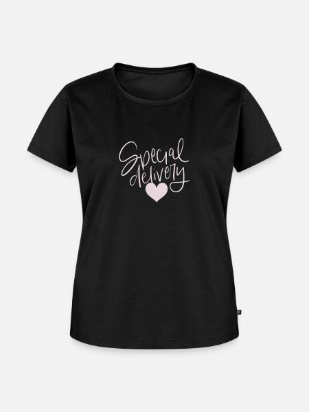 I love you - Frauen Premium Bio T-Shirt - Schwarz