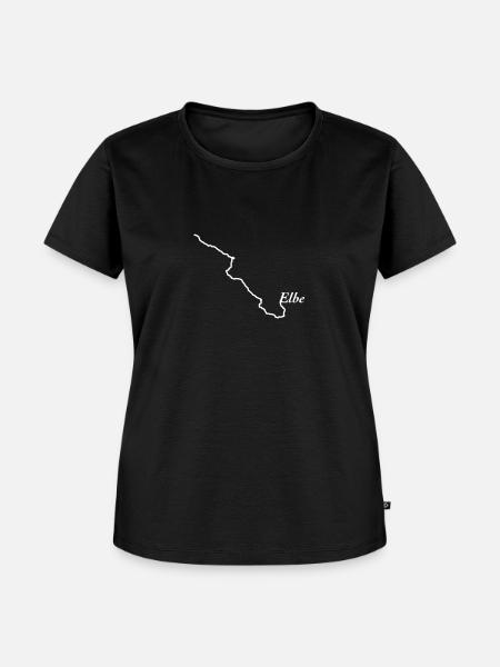 Elbe - Frauen Premium Bio T-Shirt - 