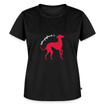 Italian greyhound - Frauen Premium Bio T-Shirt - Schwarz - Vorne - Selfina (174cm)
