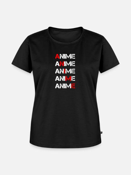 Anime - Frauen Premium Bio T-Shirt - Schwarz