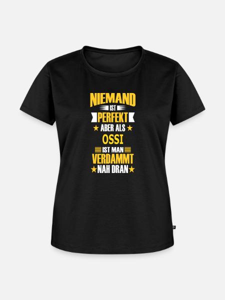 OSSI - Frauen Premium Bio T-Shirt - Schwarz