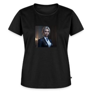 No reality - Frauen Premium Bio T-Shirt - Schwarz - Vorne - Selfina (174cm)