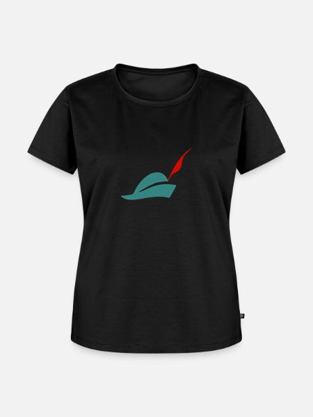 Pied Piper Hat - Frauen Premium Bio T-Shirt - Schwarz
