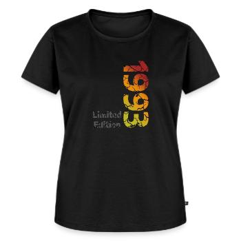 1993 Édition limitée - T-shirt Premium bio Femme - noir - Devant - Selfina (174cm)