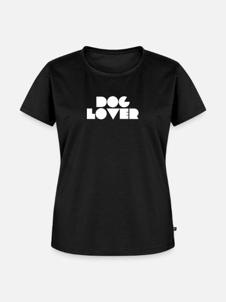 Hundefreund - Frauen Premium Bio T-Shirt - Schwarz