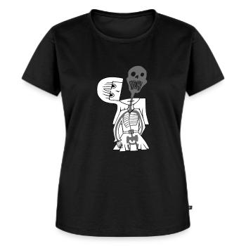 girl - Women's Premium Organic T-shirt - black - Front - Selfina (174cm)
