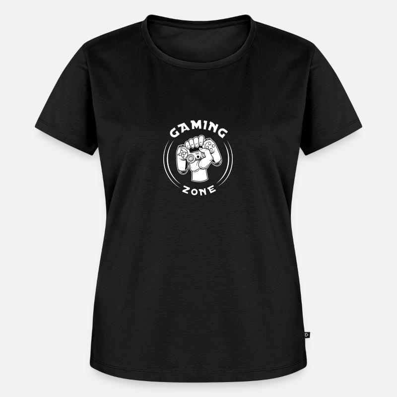 Gaming Zone Controller Hand - Women's Premium Organic T-shirt - black