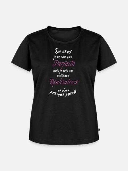 Ich bin der beste Regisseur - Frauen Premium Bio T-Shirt - Schwarz