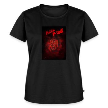 HELL RIDE ANUBIS - Women's Premium Organic T-shirt - black - Front - Selfina (174cm)