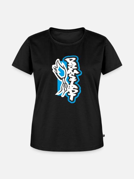 Darmstadt Pyro - Frauen Premium Bio T-Shirt - Schwarz