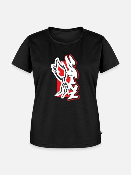 Mainz Pyro - Frauen Premium Bio T-Shirt - Schwarz