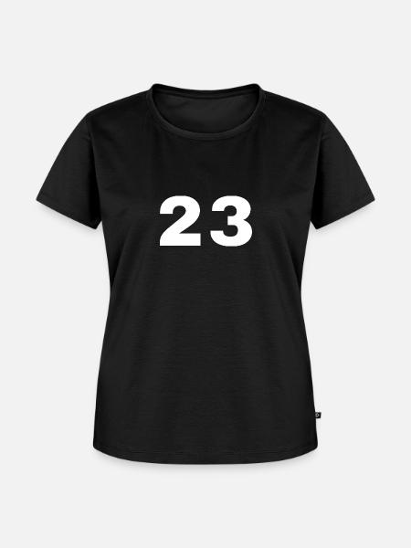 23 - Frauen Premium Bio T-Shirt - Schwarz