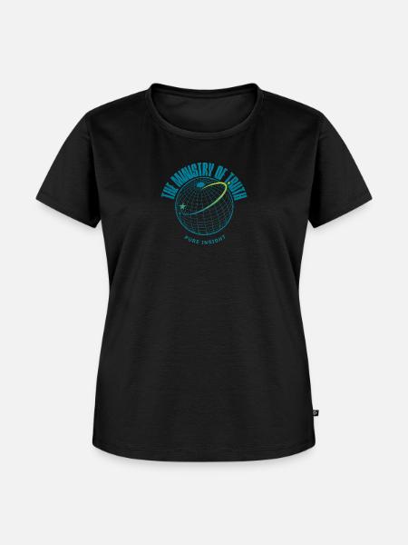 Ministry of truth pure insight - Premium økologisk T-shirt til kvinder - sort