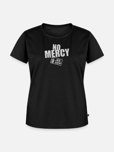 No Mercy 45acp grey - Frauen Premium Bio T-Shirt - Schwarz