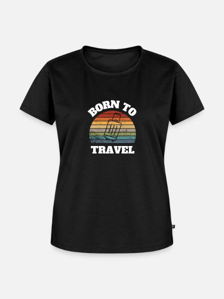 Reisen Urlaub - Frauen Premium Bio T-Shirt - Schwarz