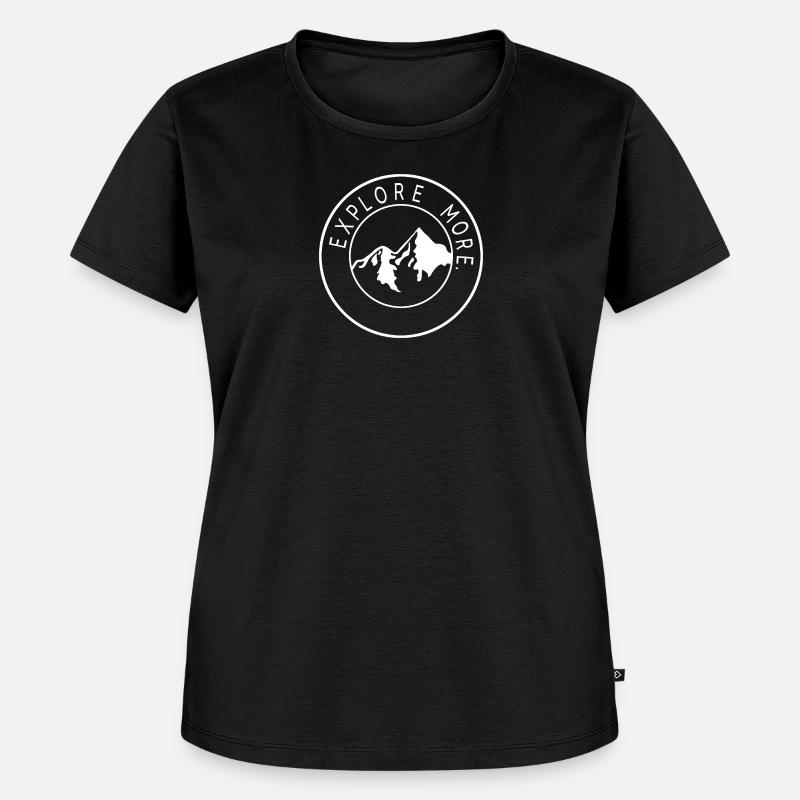 Scopri di più - Maglietta ecologica premium da donna - nero