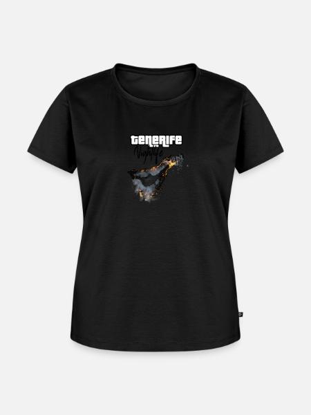 TF NIGHTLIFE - Frauen Premium Bio T-Shirt - Schwarz