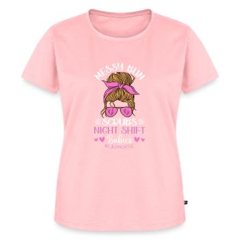 Nurse Baby Maternity Nurse - Women's Premium Organic T-shirt - rose - Front - AI Model Female 172 dark (172cm)
