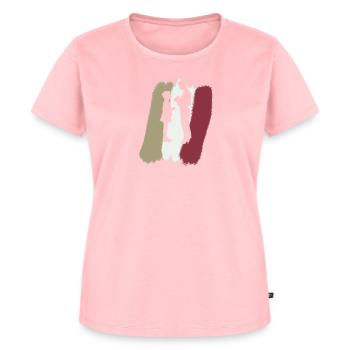 Enseignant à l’école primaire - T-shirt Premium bio Femme - rose - Devant - AI Model Female 172 dark (172cm)