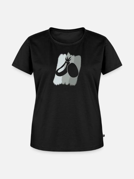 Vegan Bio Pflanzlich - Frauen Premium Bio T-Shirt - Schwarz