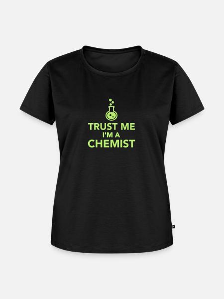 Chemiker - Frauen Premium Bio T-Shirt - Schwarz