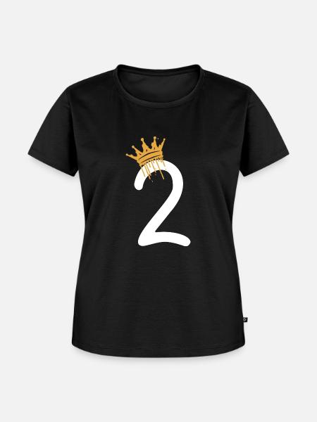 2 - Frauen Premium Bio T-Shirt - Schwarz