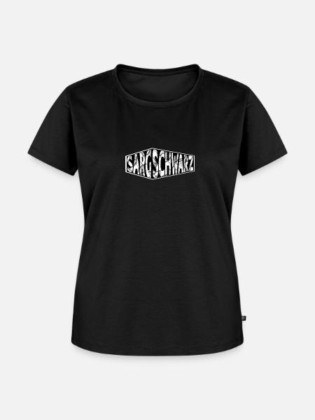 SARGSCHWARZ - Frauen Premium Bio T-Shirt - Schwarz