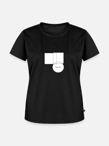 Chaotisch? - Frauen Premium Bio T-Shirt - Schwarz