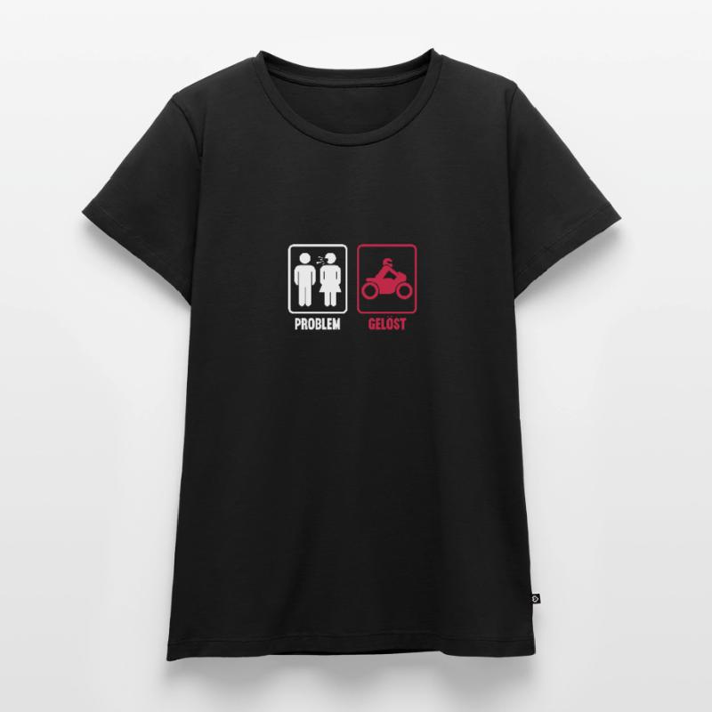 Problem Gelöst Ehe Heirat Ehemann Ehefrau Frauen Premium Bio T-Shirt