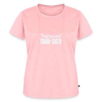Chut professionnel - T-shirt Premium bio Femme - rose - Devant - AI Model Female 172 dark (172cm)