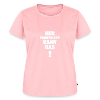 Funny Intern - Women's Premium Organic T-shirt - rose - Front - AI Model Female 172 dark (172cm)