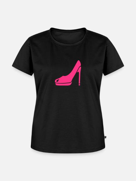 Schuh - Frauen Premium Bio T-Shirt - Schwarz