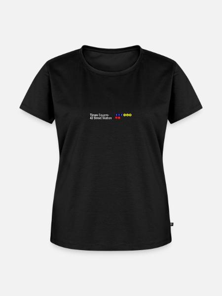 times - Frauen Premium Bio T-Shirt - Schwarz