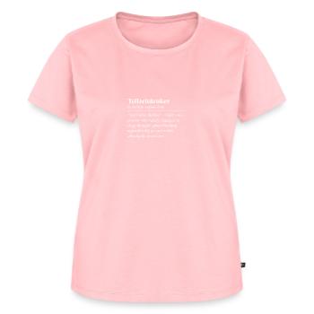 Penseur à temps partiel Idiome allemand drôle - T-shirt Premium bio Femme - rose - Devant - AI Model Female 172 dark (172cm)