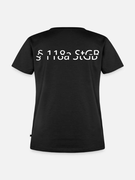 §118a StGB - Frauen Premium Bio T-Shirt - Schwarz