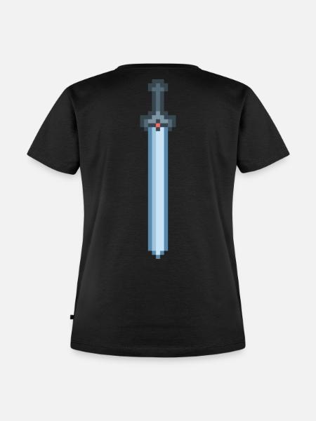 Eisenschwert - Frauen Premium Bio T-Shirt - Schwarz