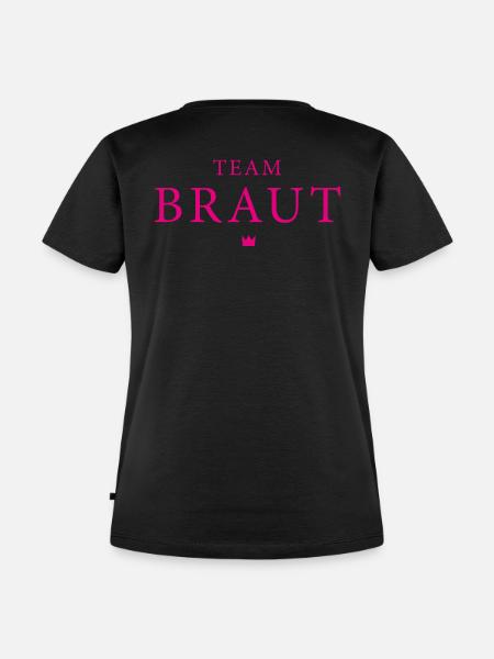 Team Braut - Frauen Premium Bio T-Shirt -