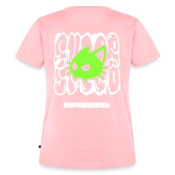 Super Speed - Women's Premium Organic T-shirt - rose - Back - AI Model Female 172 dark (172cm)