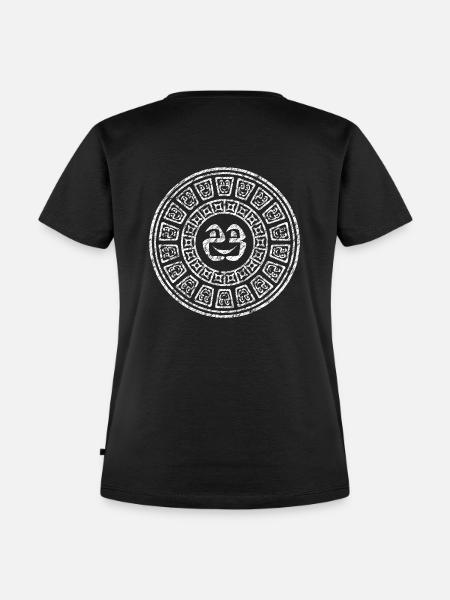 23k19maya - Frauen Premium Bio T-Shirt - Schwarz
