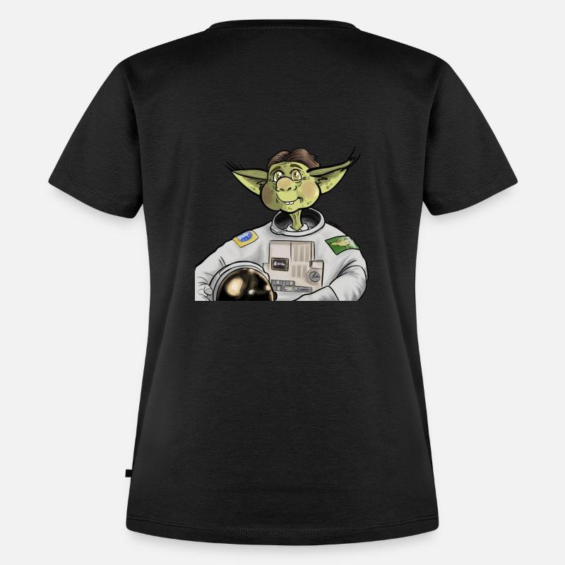 Space korrigan - T-shirt Premium bio Femme - noir