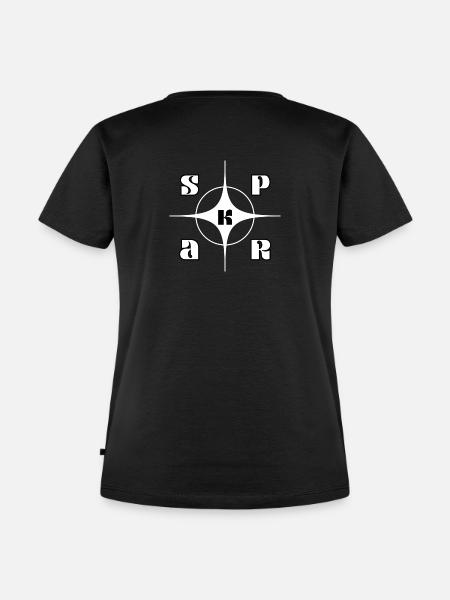 Funke - Frauen Premium Bio T-Shirt - Schwarz