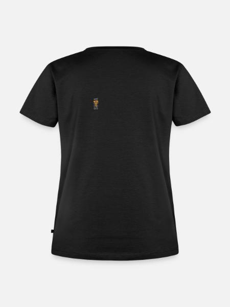 Vibes - Frauen Premium Bio T-Shirt - Schwarz